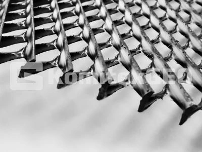 Дренажный геомат без покрытия из геотекстиля